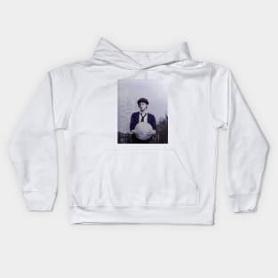 Kim Soekjin | The astronaut | Silver blue poster Kids Hoodie